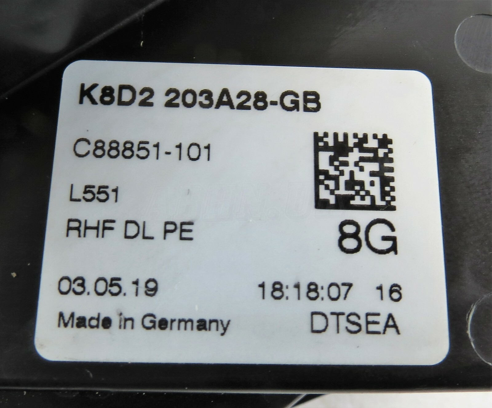 Range Rover Evoque L551 /18-22 Front Right Door Locking Mechanism K8D2-203A28-GC - Image 8