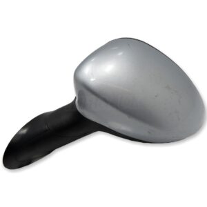 Fiat 500 312 595 695 /2008-2018 Left Side Electric Heated Door Mirror Met Silver