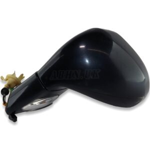 Peugeot 308 SW CC 07-13 Left Side Electric Heated Door Mirror 6-Wires Dark Blue