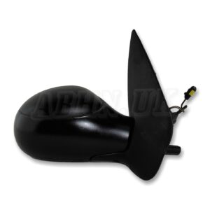 Peugeot 206 (02-09) Right Side Manual+Heated Door Mirror 96480974XT Grained