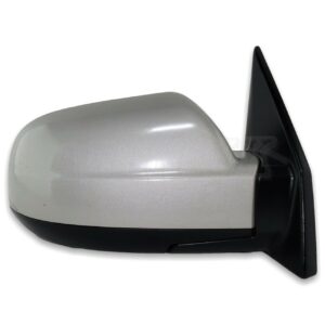 Hyundai Tucson JM (2004-2010) Right Side Electric Heated Door Mirror Met Silver