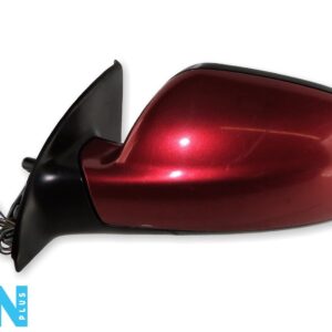 Peugeot 307 CC SW /00-05 Left Side Auto-Fold Power Folding Door Mirror Met Red