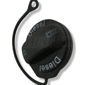 Genuine VW Passat B6 B7 Tiguan Scirocco Diesel Fuel Filler Cap + Cord 3C0201553F