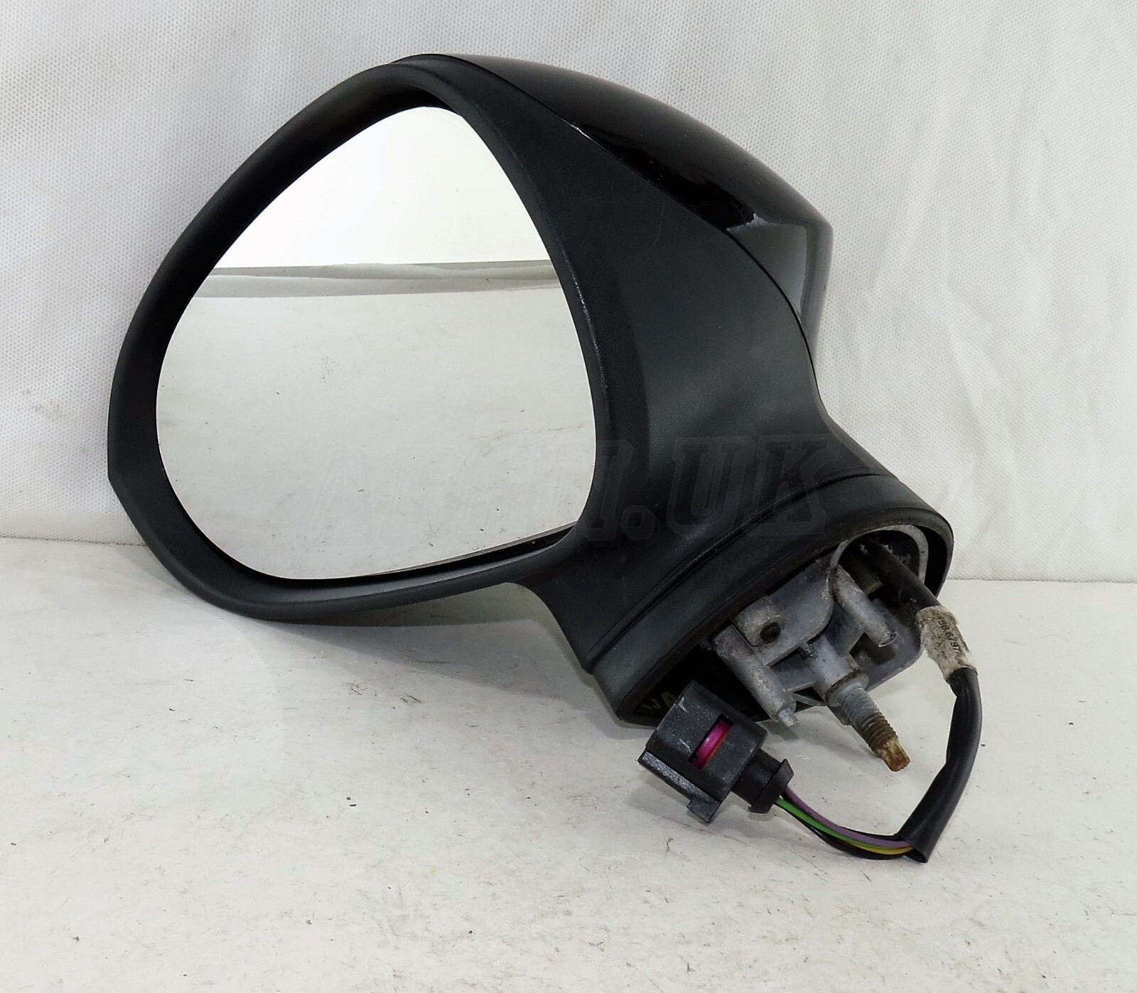 Seat Leon 1P1 (2009-2013) Left Side Power Folding Door Mirror Met Black 7-Wires - Image 3