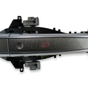 Discovery MK5 L462 Exterior Rear Keyless Entry Door Handle Silver-Green & Chrome