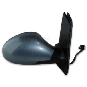 Seat Altea 5P1 (04-09) Right Side Electric Power Folding Door Mirror Grey-Blue