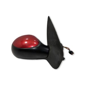 Peugeot 206 04-09 Right Side Electric Heated Door Mirror 96480961XT Metallic Red
