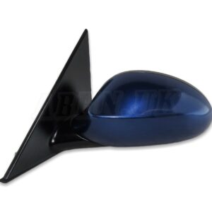 BMW 1 Series E87 E81 03-08 Hatch Left Side Electric Door Mirror Montego Blue A51
