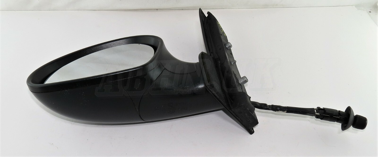 Seat Altea 5P1 /04-09 Left Side Manual Adjustable Door Mirror Matt Black Grained - Image 9