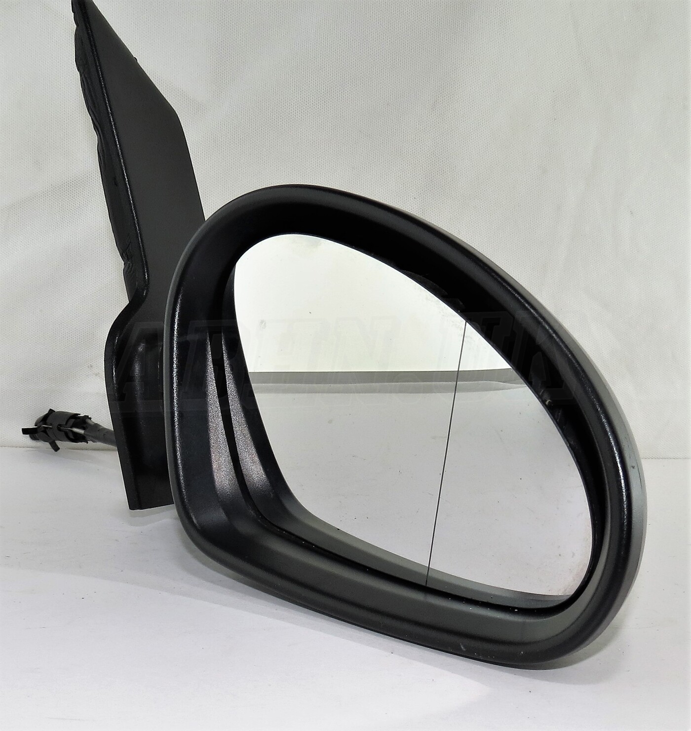 Seat Altea 5P1 04-09 Right Side Manual Adjustable Door Mirror Matt Black Grained - Image 4