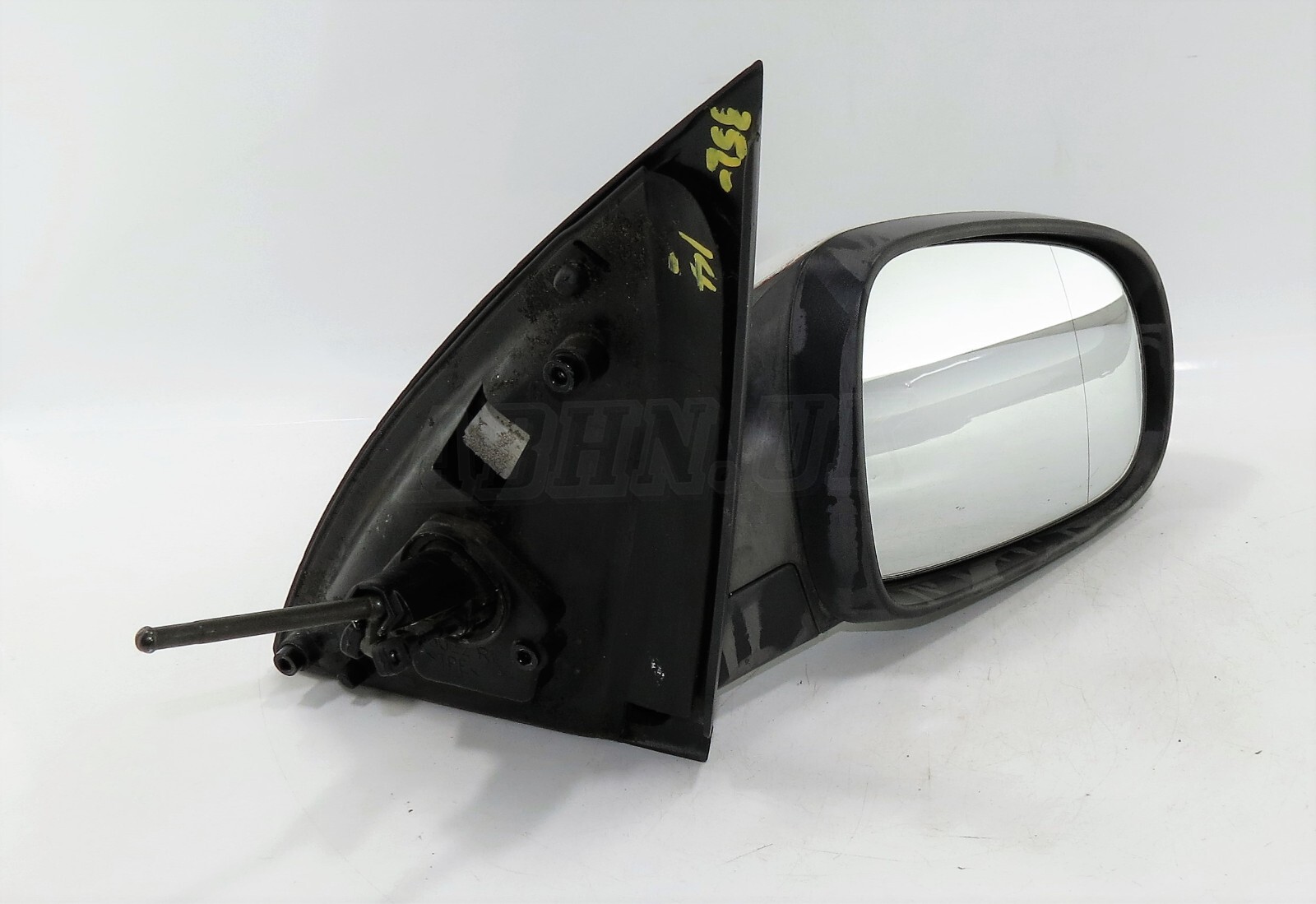 Vauxhall (Opel) Corsa C 2000-2006 Right Side Manual Adjustable Door Mirror White - Image 2