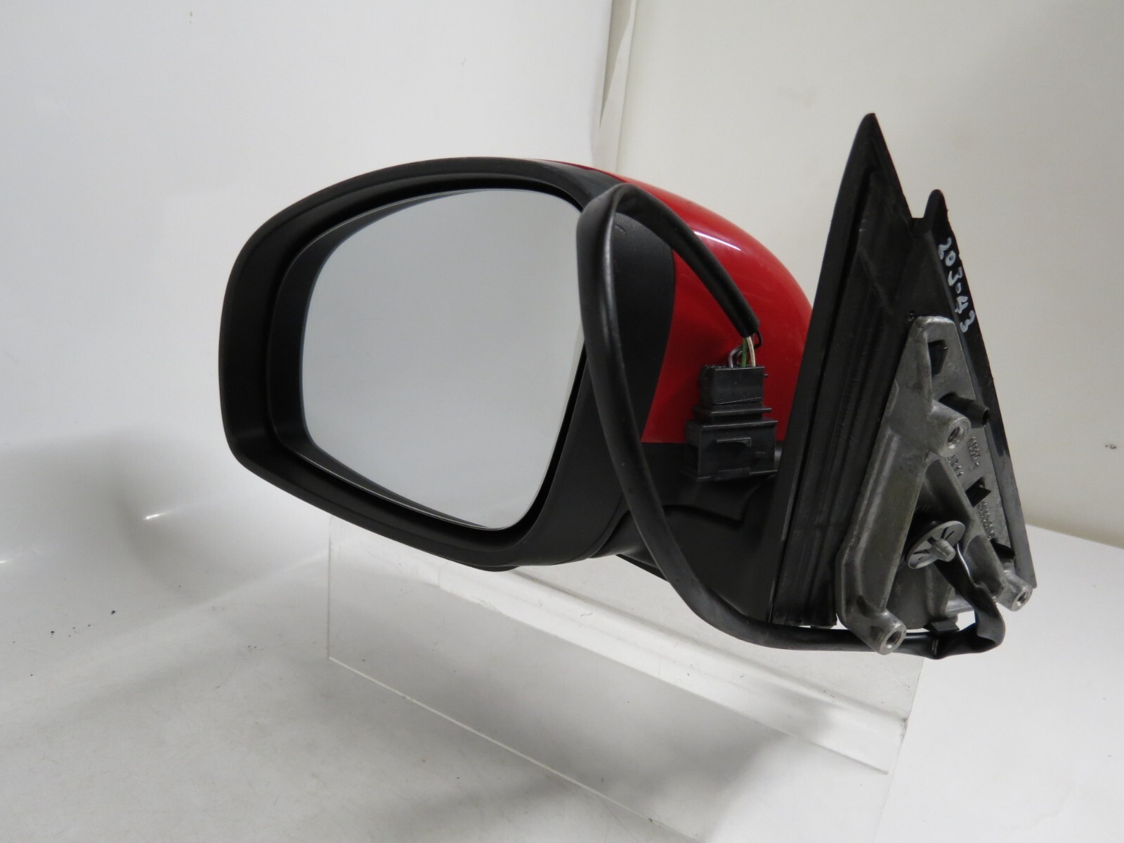 Skoda Fabia 5J (2007-2014) Left Side Electric Heated Door Mirror 5J2857501BF Red - Image 7