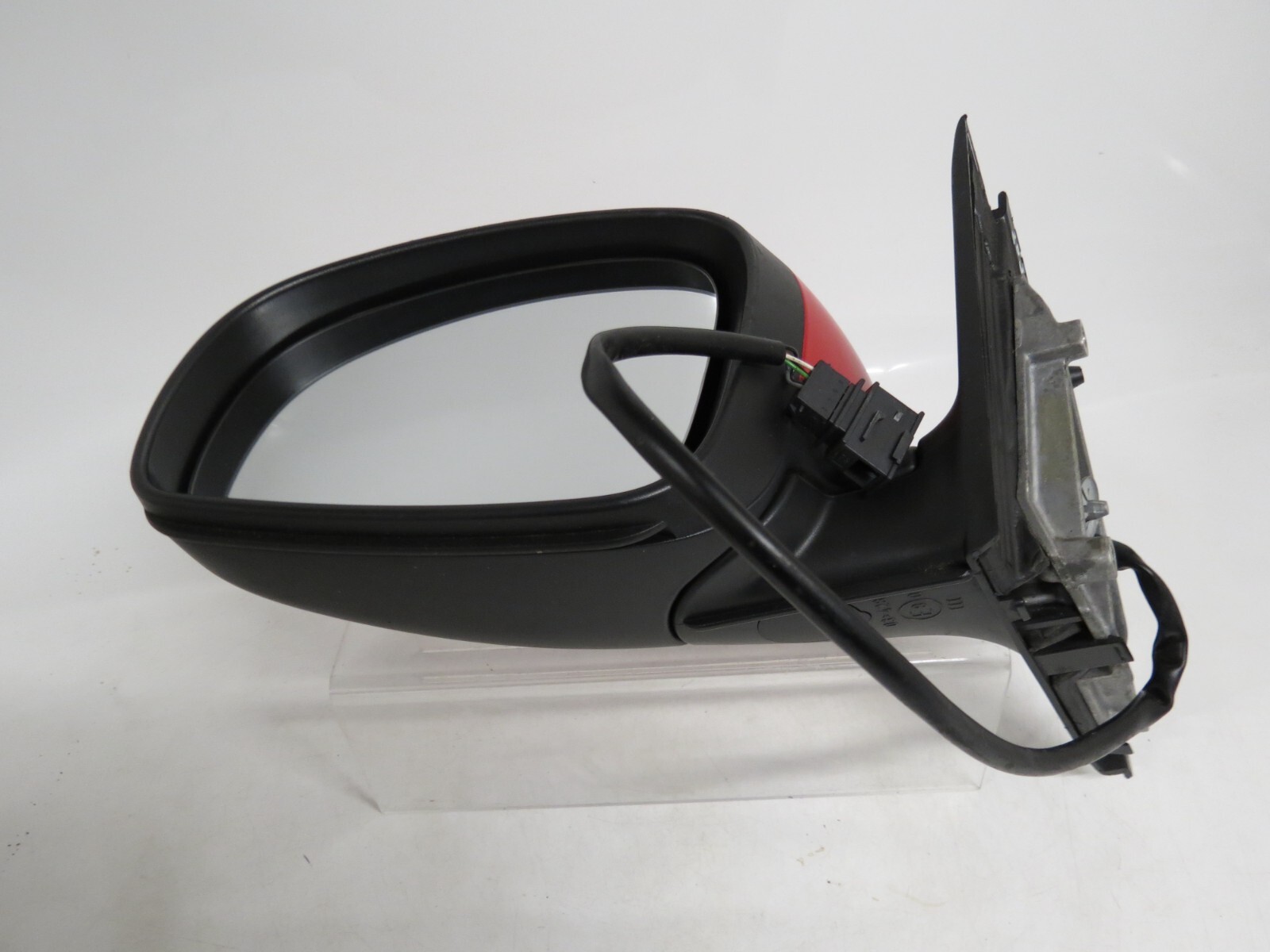 Skoda Fabia 5J (2007-2014) Left Side Electric Heated Door Mirror 5J2857501BF Red - Image 9