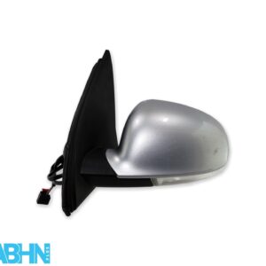 VW Golf 5 MK5 (05-09) Left Side Electric Heated Door Mirror 1K2857501 Met Silver