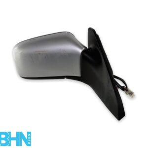 Volvo S40 V40 /95-03 Right Side Electric Heated Door Mirror Met Silver/ No-Glass
