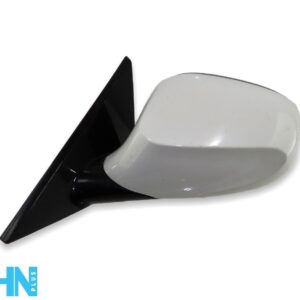 BMW 1 Series E82 E88 LCi 09-13 Left Side Electric Door Mirror White +Gloss Base