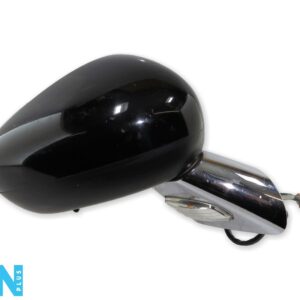 Citroen DS3 A55 /09-16 Right Side Power Folding Wing Mirror Black+Chrome 11-Wire