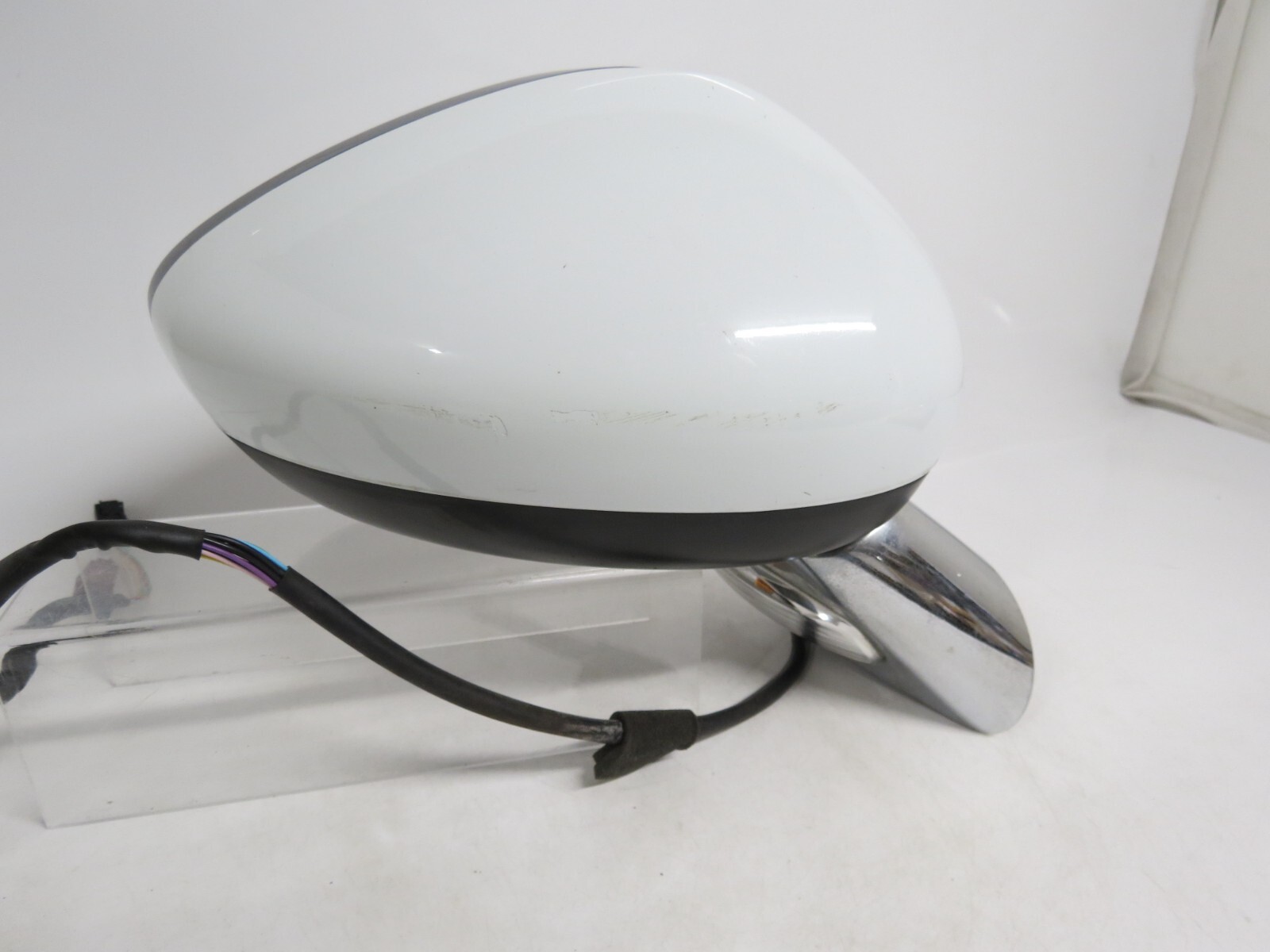 Citroen DS3 A55 09-16 Right Side Power Folding Wing Mirror White+Chrome 11-Wires - Image 3