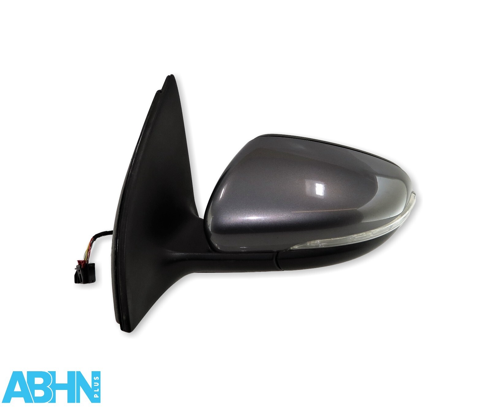 VW Golf MK6 (09-13) Left Side Electric Heated Door Mirror 5K0857501CF Met Grey