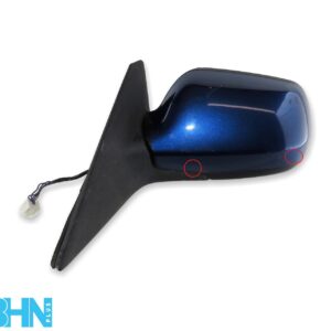 Mazda 6 MK1 GG GY (02-07) Left Side Electric Heated Door Mirror Metallic Blue