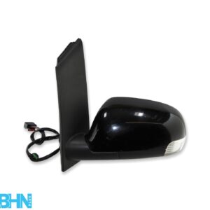VW Touran 1T1, 1T2 (03-10) Left Side Electric heated Door Mirror Met Magic Black