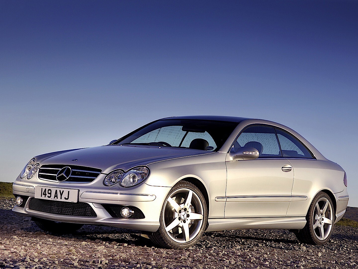 Mercedes CLK A209 C209 (02-09) Left Power Folding Wing Mirror Met Silver 11-Wire - Image 3