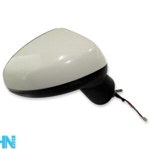Audi A3 8V /14-20 Right Side Electric Wing Mirror Manual Folding White Cut-Wires