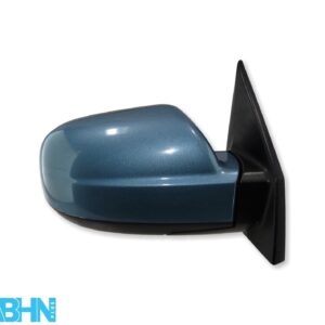 Hyundai Tucson JM (04 - 10) Right Side Electric Heated Door Mirror Met Teal-Blue