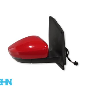 VW Polo 6R (09-14) Right Side Electric Door Mirror 6R2857502AE Flash Red P3G