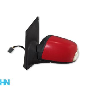Ford Focus II MK2 ST (05-07) Left Side Electric Door Mirror/ Indicator Solid Red