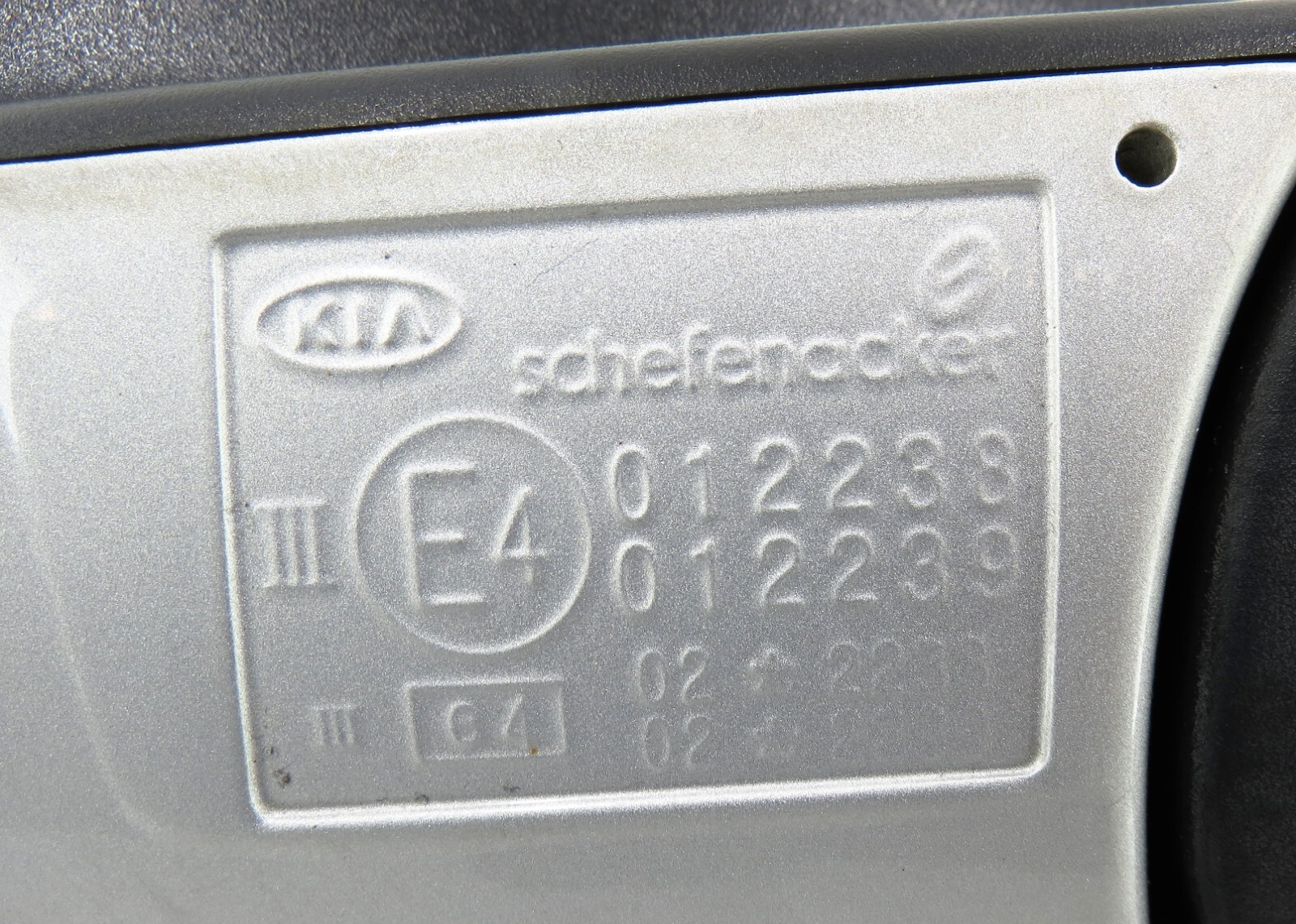 Kia Picanto SA (03/04- 02/06) Left Side Electric Wing Mirror Met Liquid Silver - Image 9