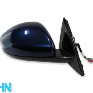 Jaguar E-Pace X540 Right Complete Door Wing Mirror Power Fold Dim BSM Blue Fire