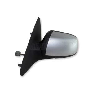 Ford Mondeo-III Facelift 04-07 Left Side Electric Door Mirror Metallic Silver