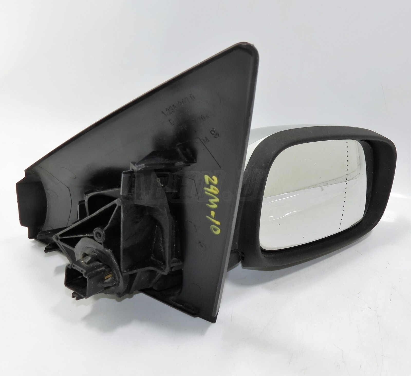 Renault Megane-II MK2 (02-09) Right Side Electric Heated Door Mirror Met Silver - Image 2