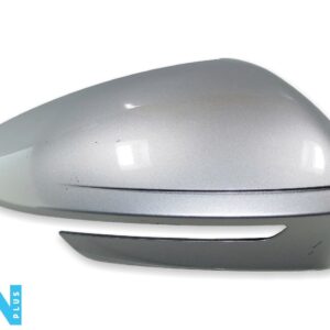 Audi Q4 Skoda Enyaq iV Right Side LHD Wing Mirror Cover Brilliant Silver Met