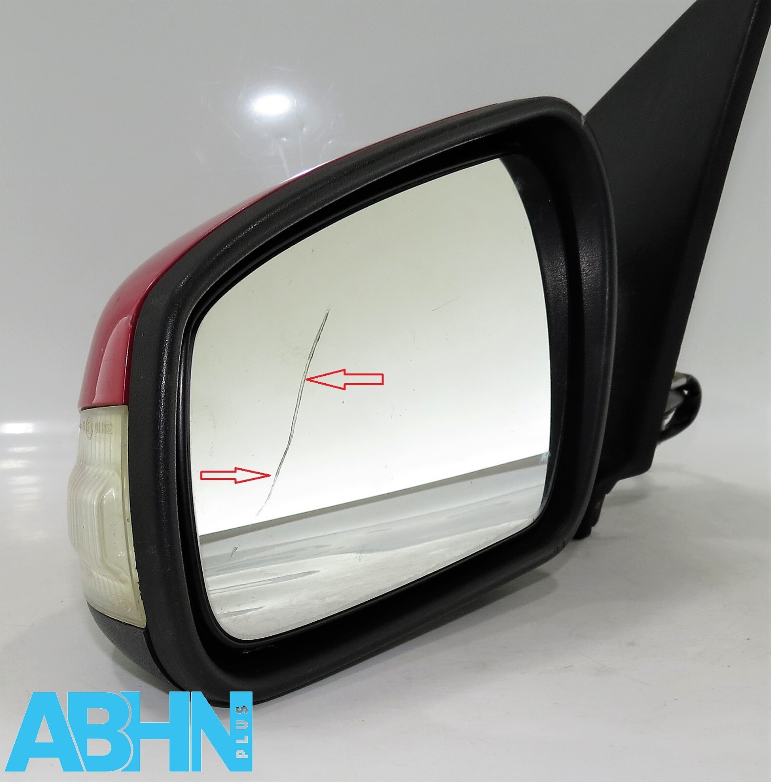 Ford Focus-II MK2 Convertible (2006-2011) Left Side Electric Door Mirror Hot Red - Image 5