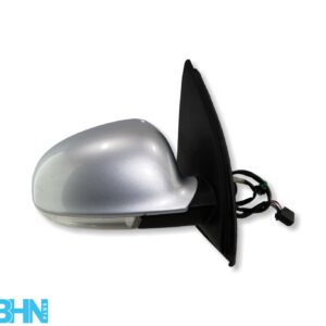 VW Golf 5 MK5 (05- 09) Right Side Electric Door Mirror 1K2857502 Reflex Silver