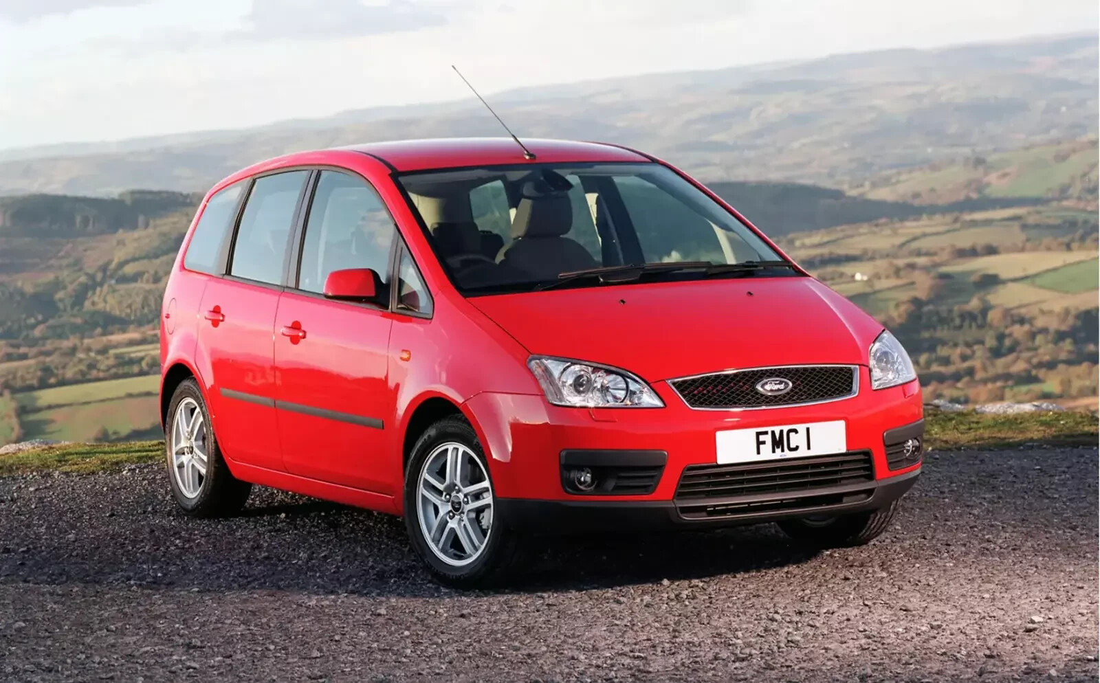 Ford Focus C-Max DM2 (03-10) Fuel-in Flap Cover 6M51-R405A02-AA C214 Met Silver - Image 3