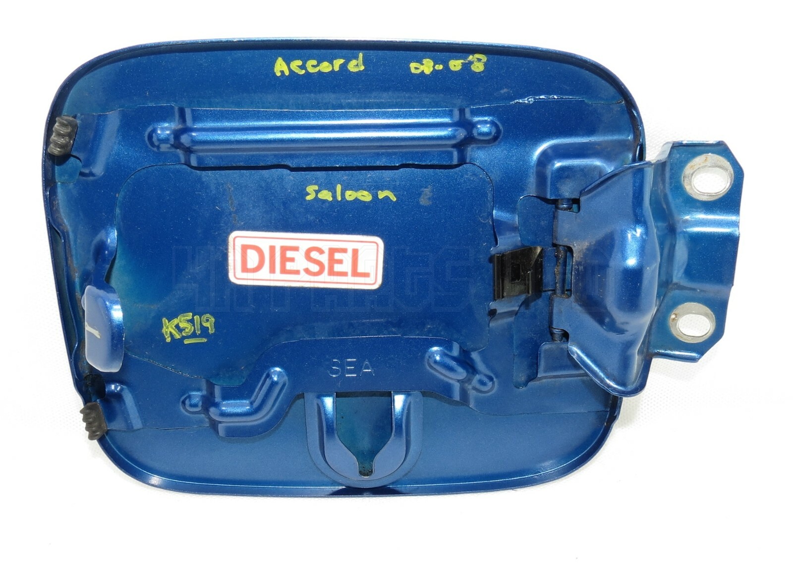 Honda Accord MK8 (2003-2008) Saloon Fill-in Fuel Flap Cover SEA Metallic Blue - Image 2