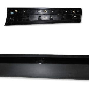 V228 Range Rover Velar L560 Left Side Front Door Cladding Trim Gloss Black Grain