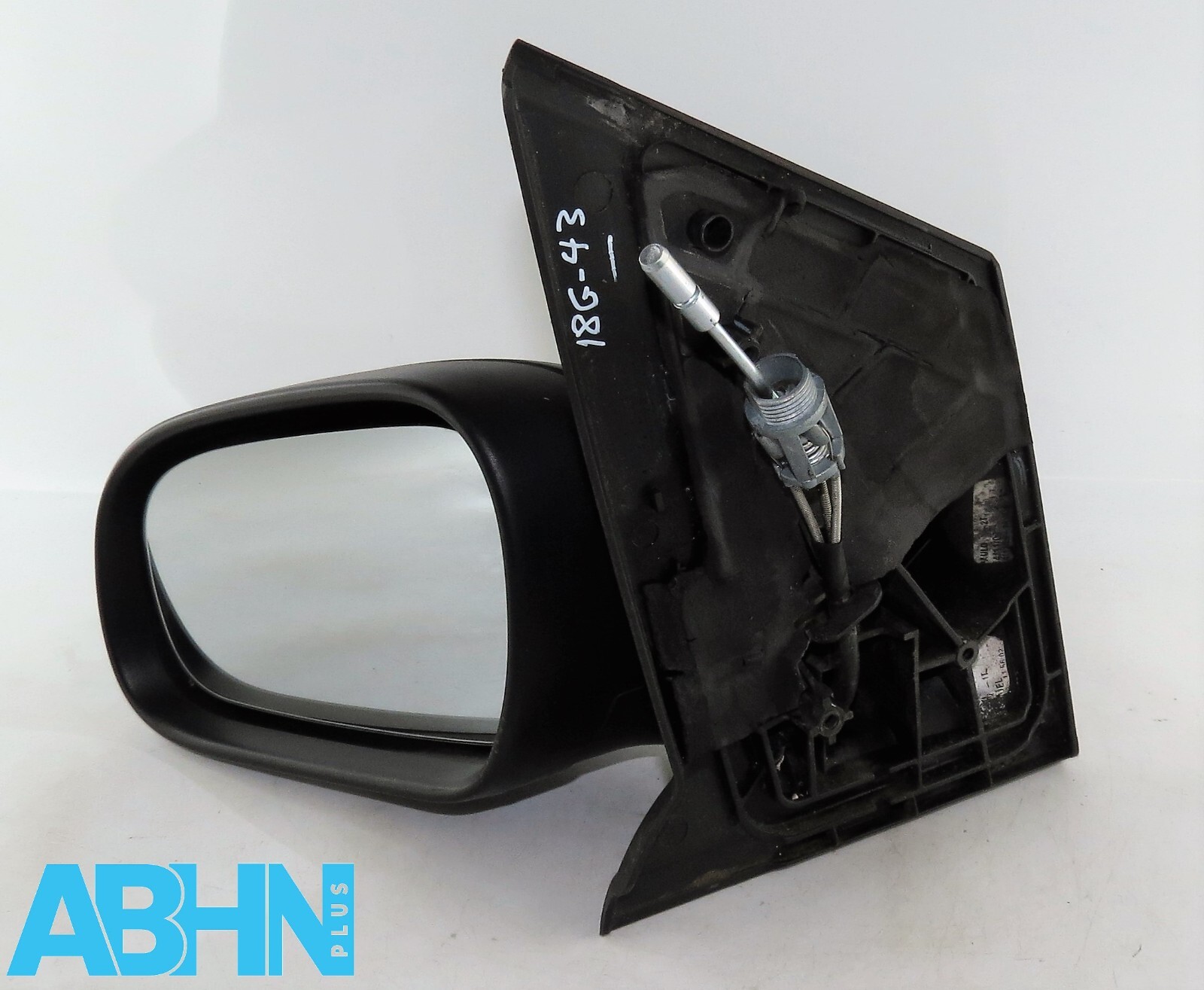 VW Fox 5Z1, 5Z3 (2003-2014) Left Side Manual Wing Door Mirror 5Z2857501B Grained - Image 2
