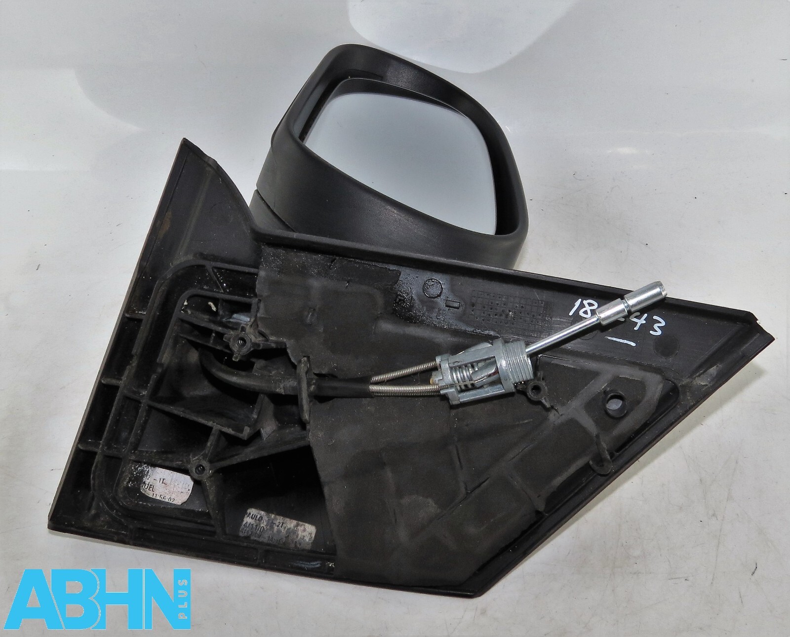 VW Fox 5Z1, 5Z3 (2003-2014) Left Side Manual Wing Door Mirror 5Z2857501B Grained - Image 6