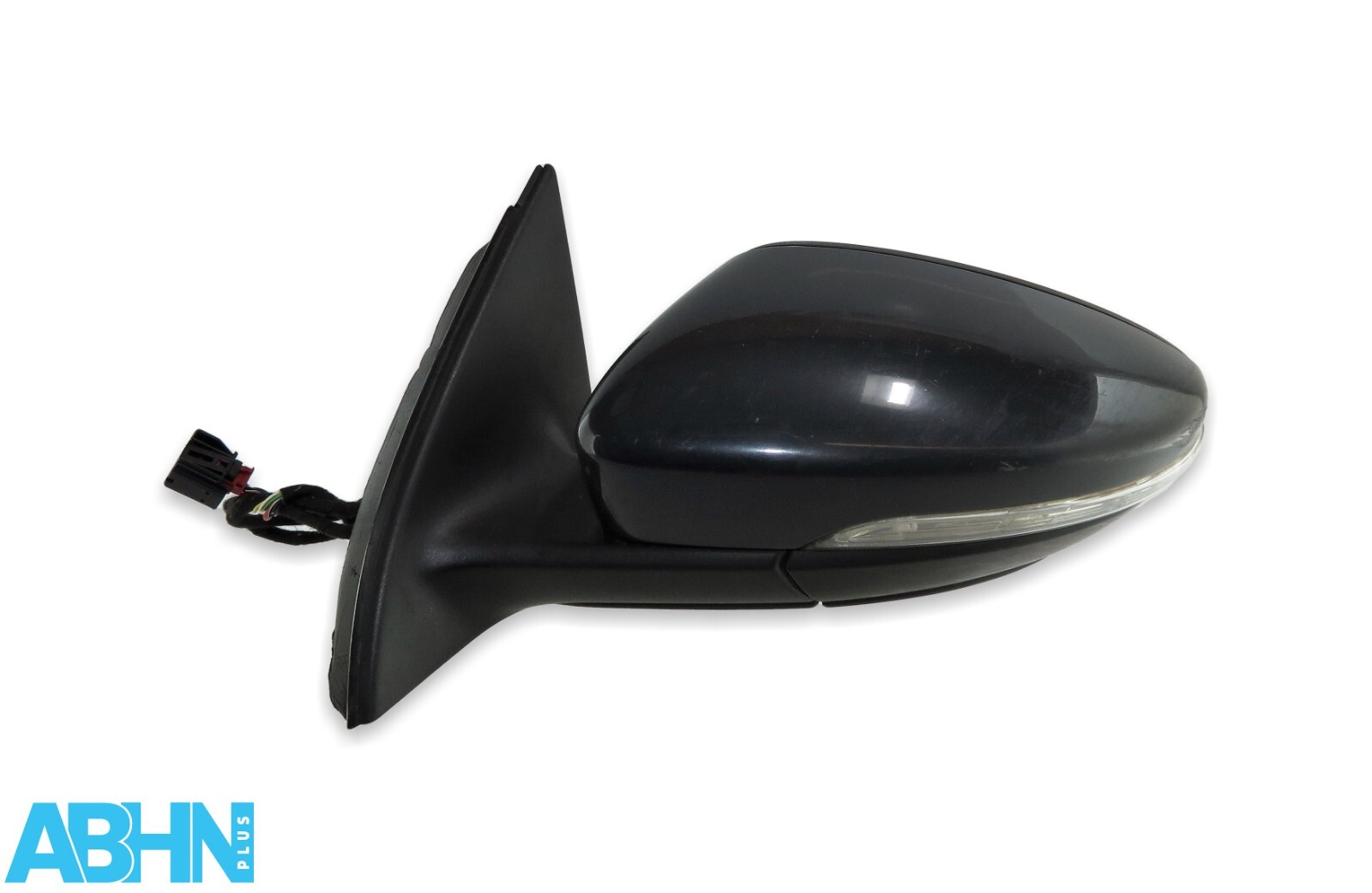 VW Passat B7 (2010-2014) Left Side Electric Heated Door Mirror Solid Grey+Puddle