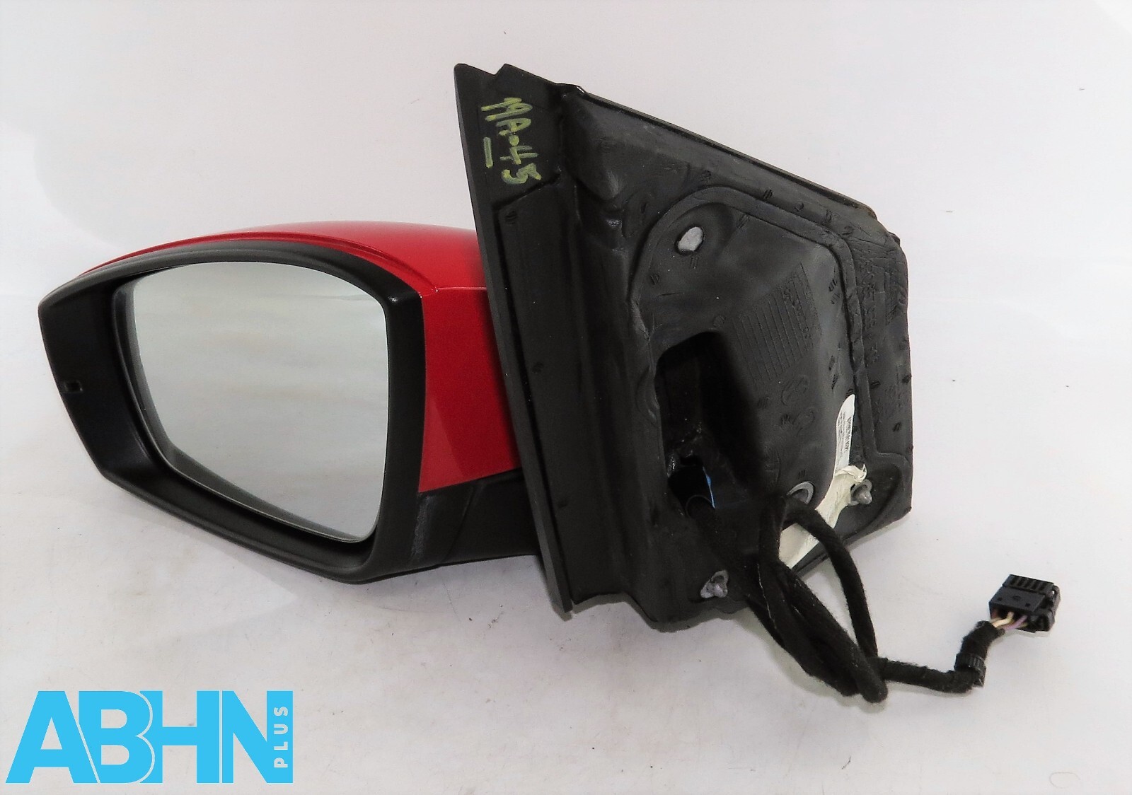 VW Polo 6R 09-14 Left Side Electric Heated Door Mirror 6R2857501AE Flash Red P3G - Image 2