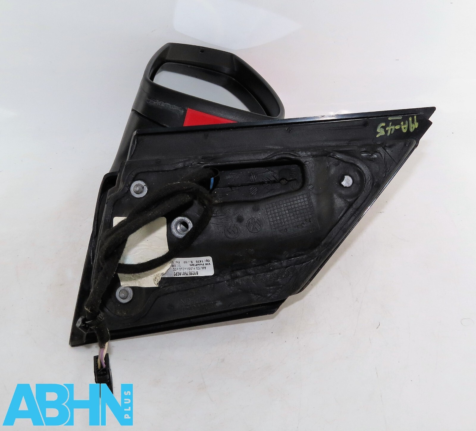 VW Polo 6R 09-14 Left Side Electric Heated Door Mirror 6R2857501AE Flash Red P3G - Image 7
