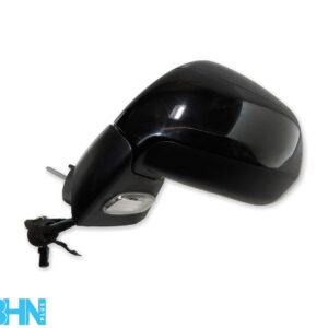 Peugeot 5008 3008 Mk1 /09-17 Electric Heated Left Wing Mirror Solid Black 6-Wire