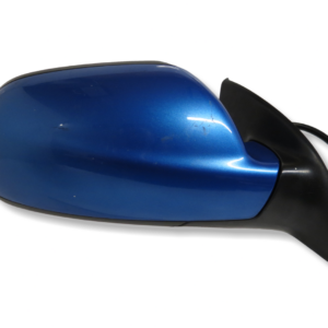 Peugeot 307 SW CC (00-08) Right Side Electric Heated Door Mirror Metallic Blue