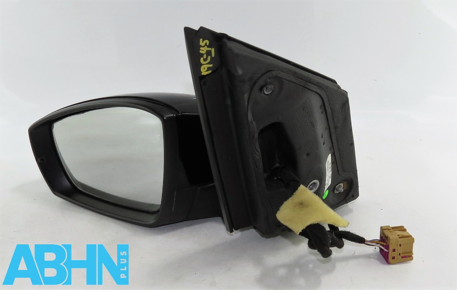 VW Polo 6R 09-14 Left Side Electric Heated Door Mirror 6R2857501J Deep Black C9X - Image 2