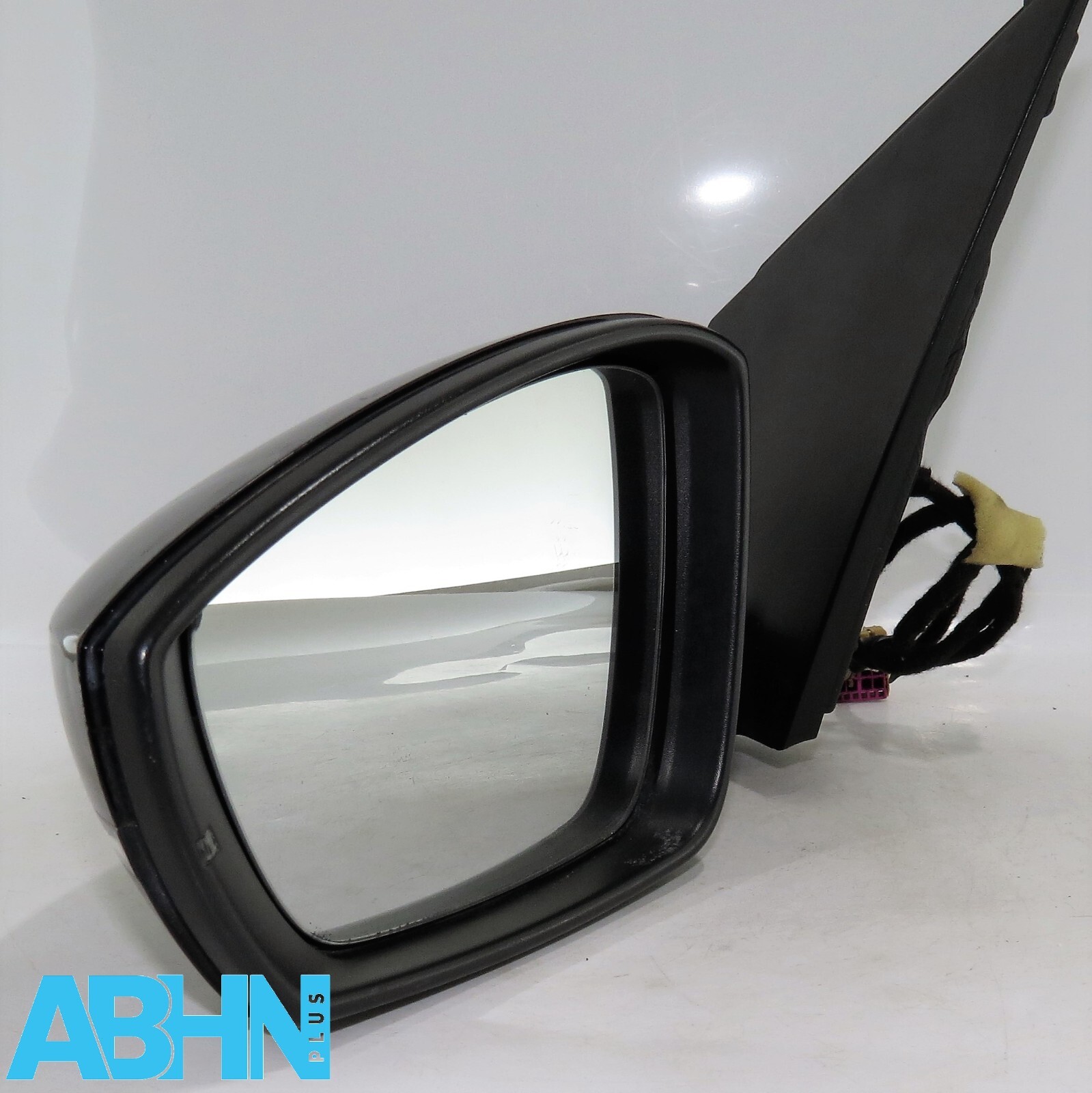 VW Polo 6R 09-14 Left Side Electric Heated Door Mirror 6R2857501J Deep Black C9X - Image 5