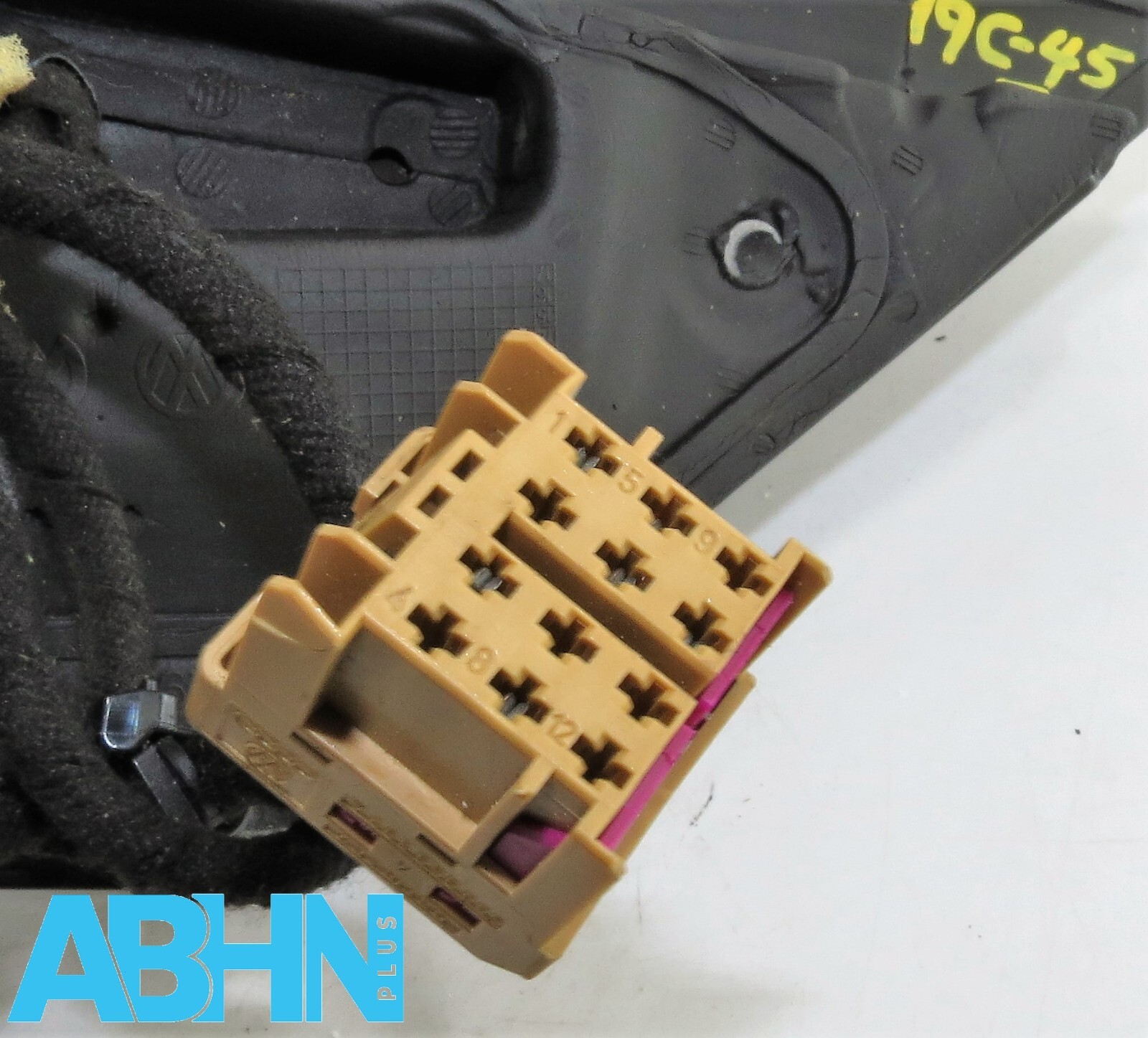 VW Polo 6R 09-14 Left Side Electric Heated Door Mirror 6R2857501J Deep Black C9X - Image 10